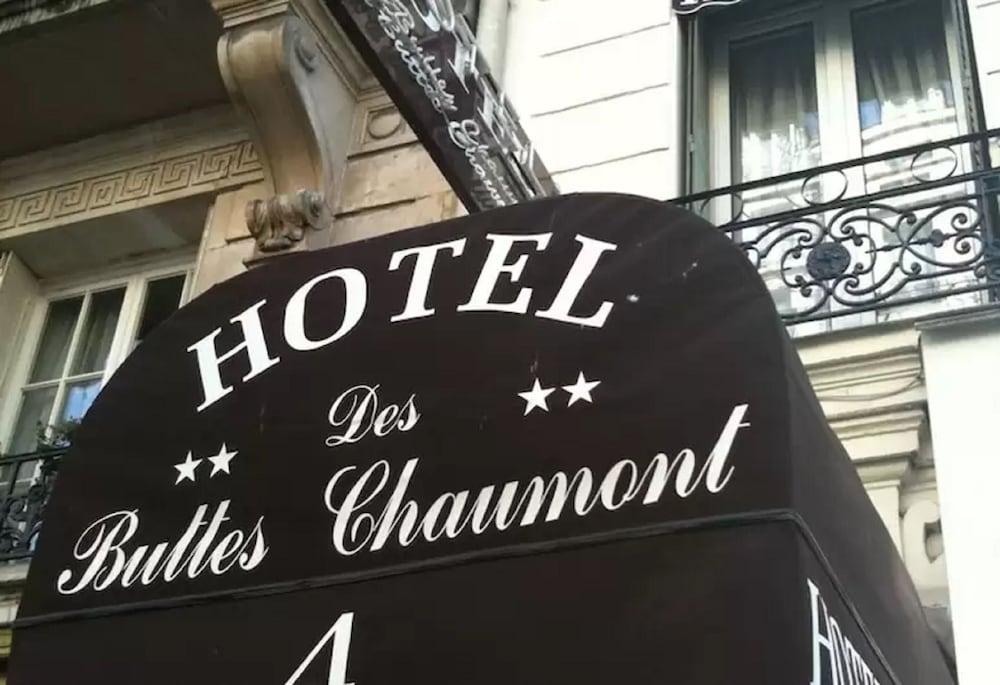 Hotel Des Buttes Chaumont Париж Экстерьер фото