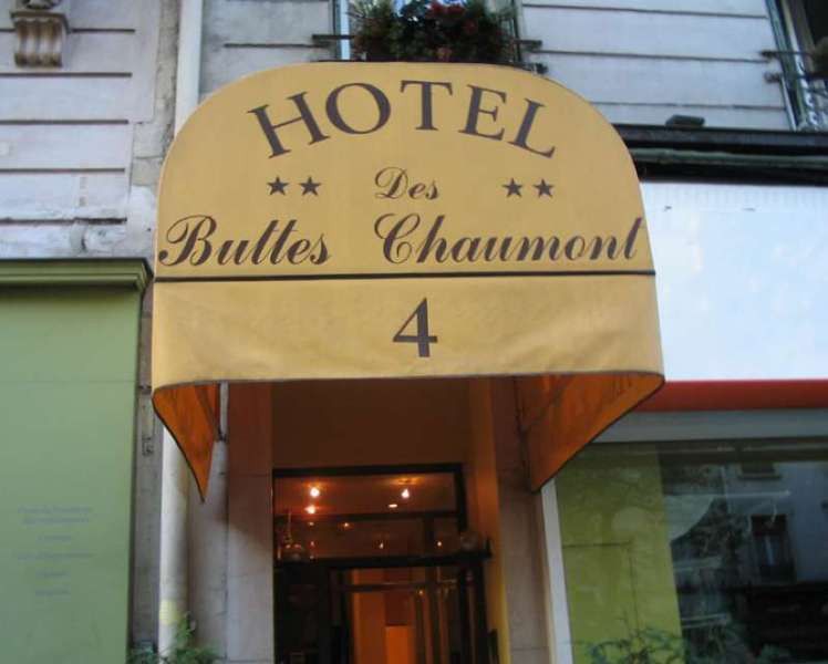 Hotel Des Buttes Chaumont Париж Экстерьер фото
